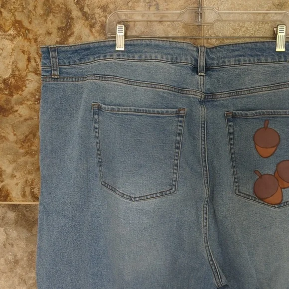 Size 28 Disney Chipmunks and Acorn Jeans - Picture 13 of 14